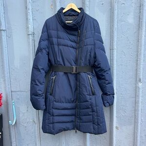 Oxygen Navy 3/4 length Parka, size XXL